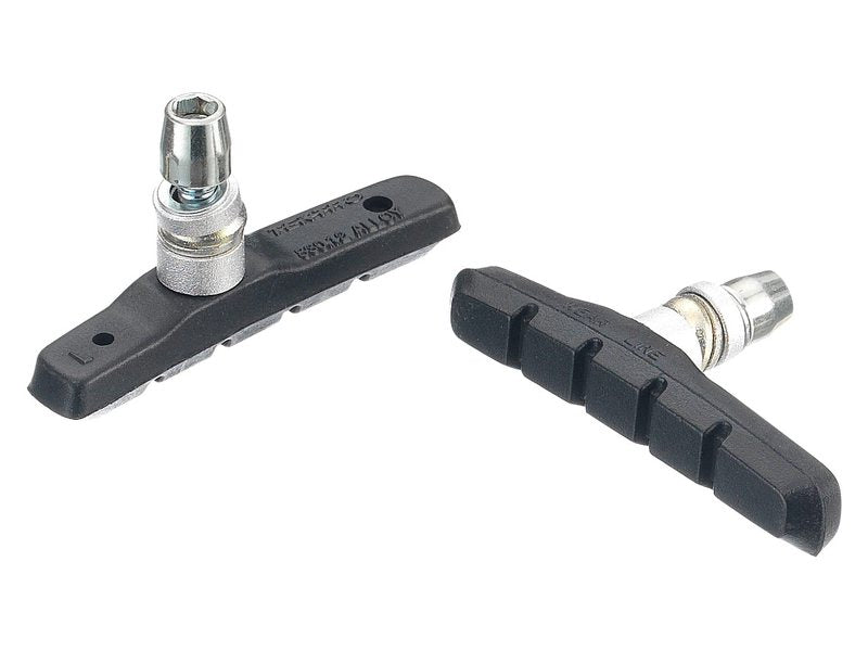 Bremseklodser V-brake 72 x 13 mm sort 2 stykker