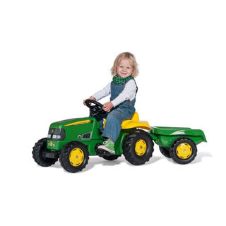 Rolly Spillsaachen Staper Traktor John mat Trailer