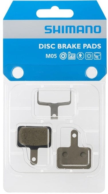 Shimano-skivbromsblock BP-M05-Rx harts
