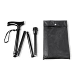 Canne de marche Vitility pliable noir