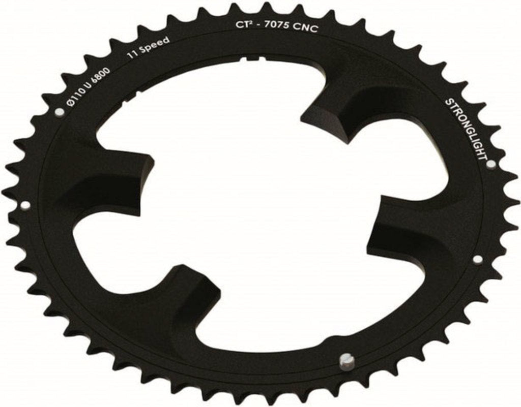 Stronglight chainring ct2 chain ring c t2 52t cer.-teflon coat.