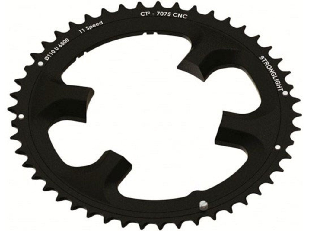 Stronglight chainring ct2 chain ring c t2 53t cer.-teflon coat.