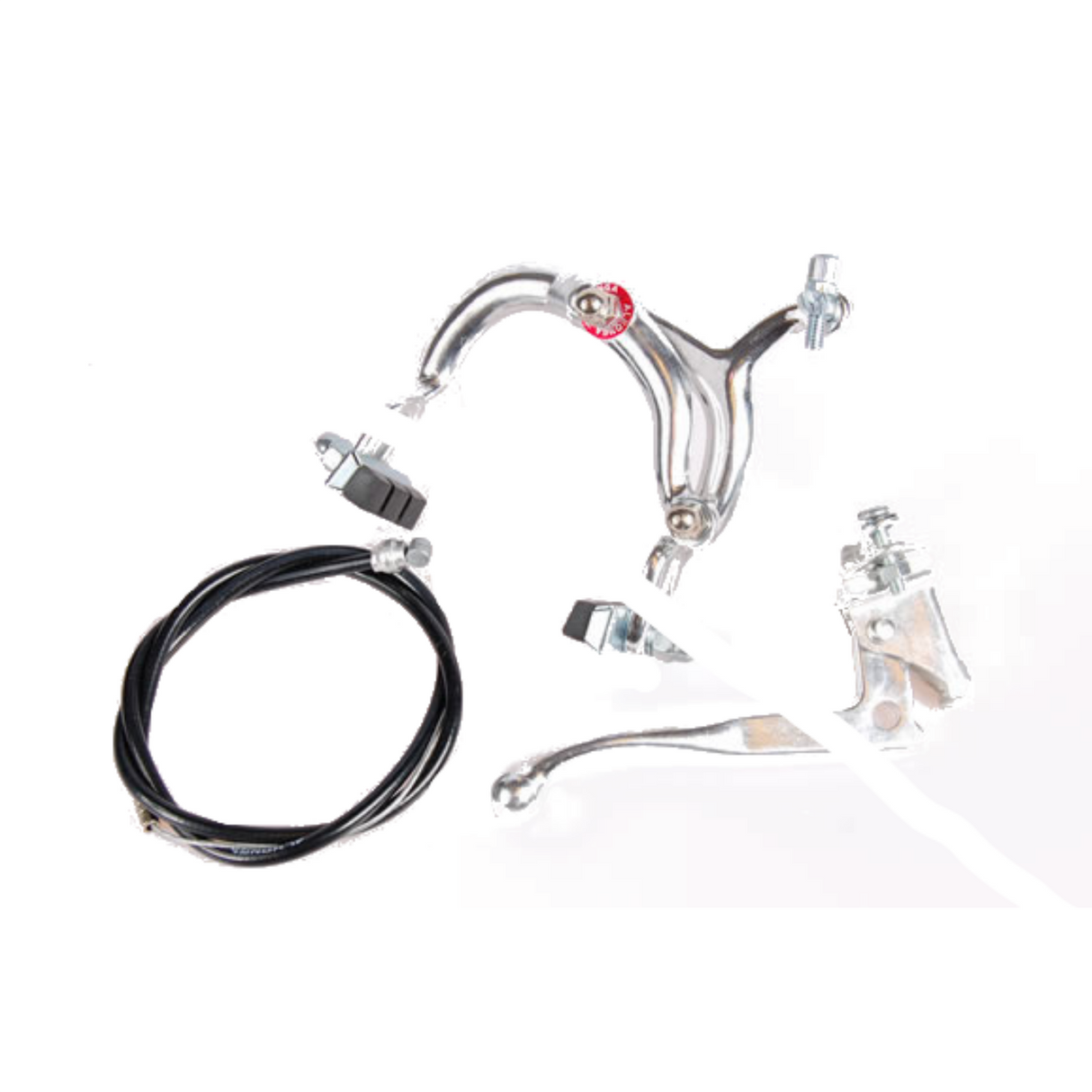 Knijprem osadzony za aluminium srebrnym