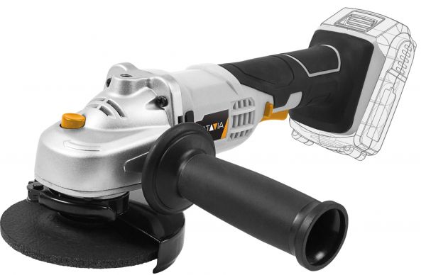 AC battery angle grinder 115mm (Maxxpack 18V).