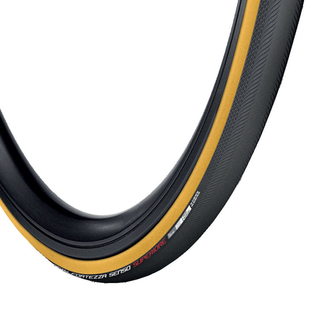 Vredestein Tire Fortezza Senso Superiore 700 X 25c sort tran