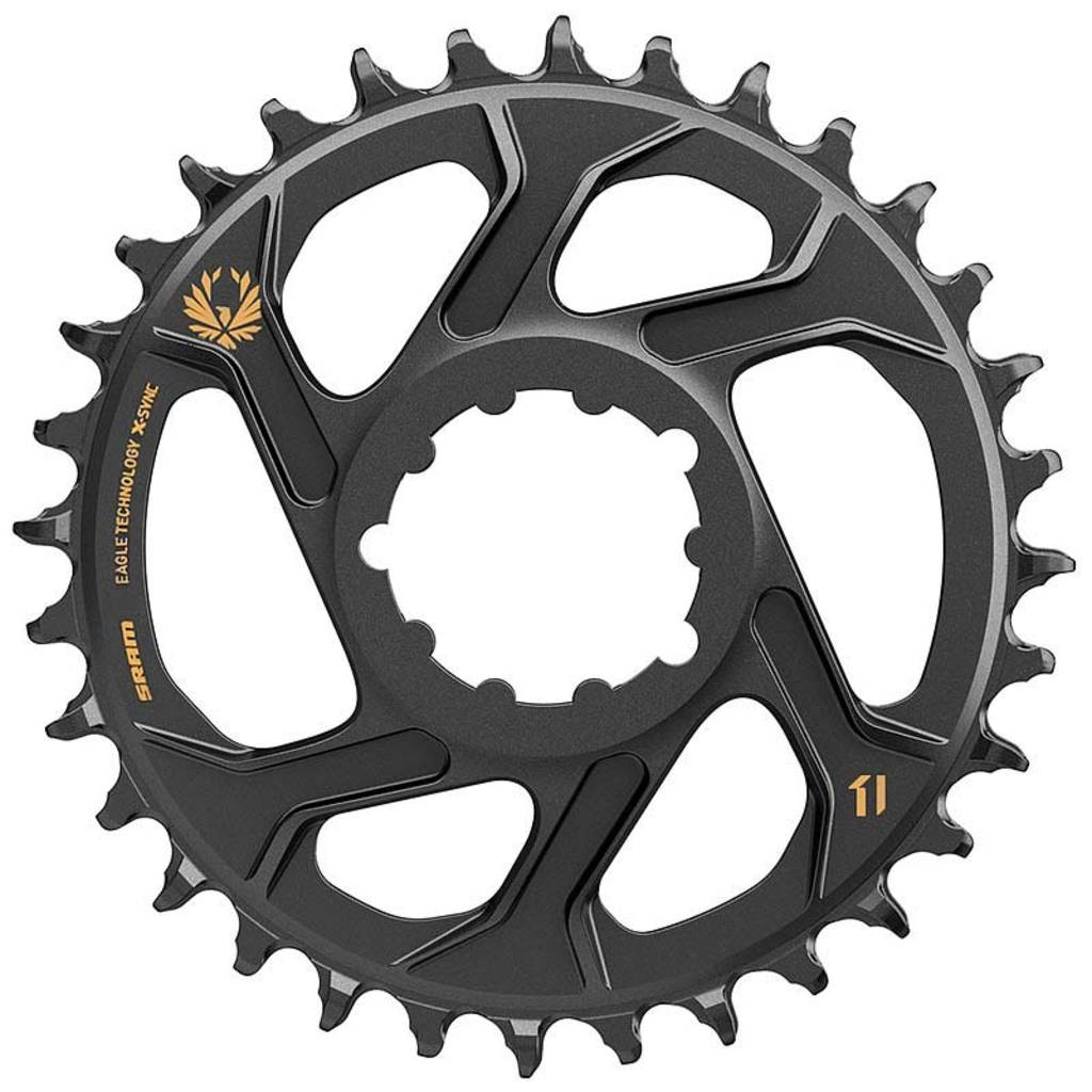 Sram chainring x-sync 2 chain ring x-sync 2 32t gold