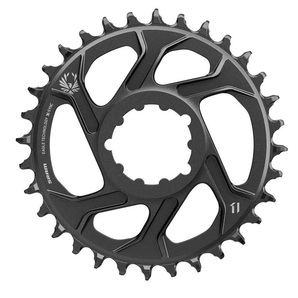 Sram chainring x-sync 2 chain ring x-sync 2 dir.mount alu 30t black