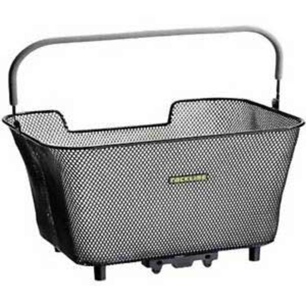 Racktime bicycle basket, bask-it small rear basket bask-it small black