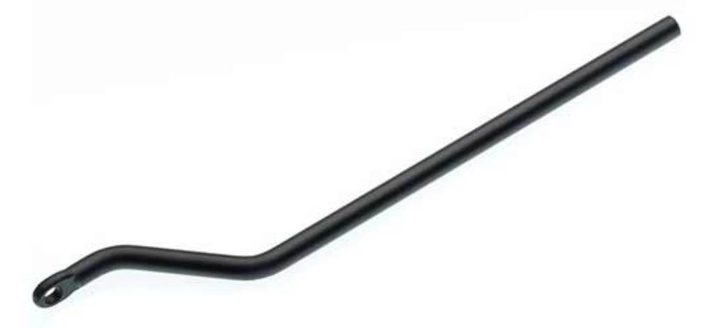 Dragd tub rt bevestigingstang 220mm 35mm zw