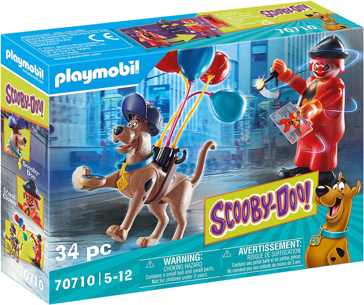 Playmobil Scooby-Doo! Avventura con il pagliaccio fantasma