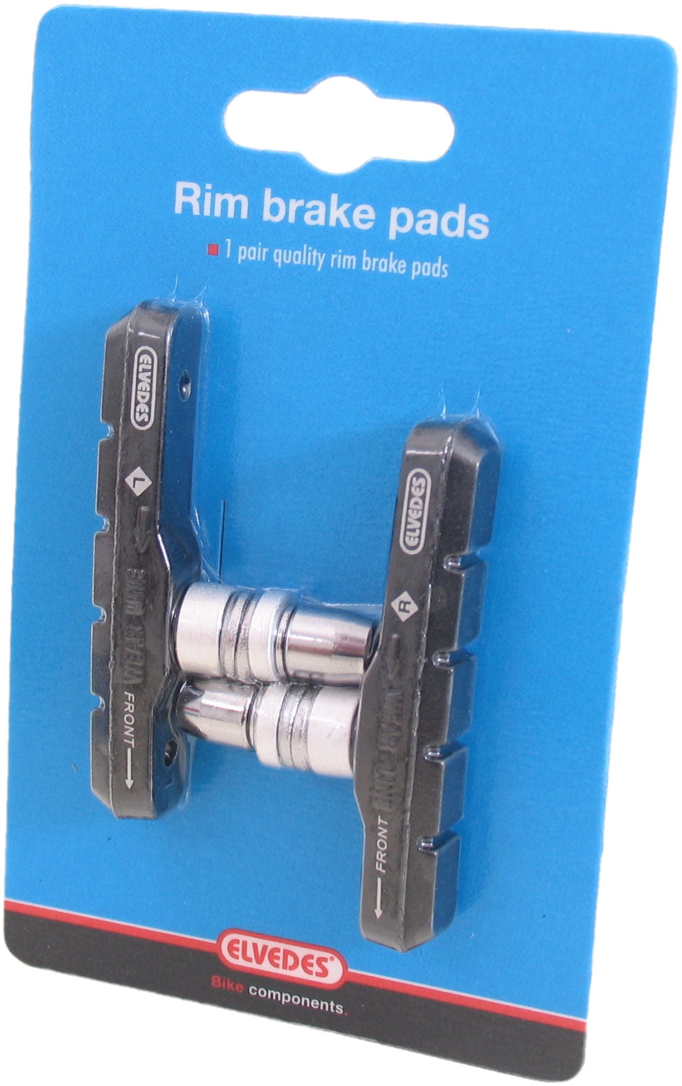 Brzdové destičky V-brzda černá 72 x 14 mm 2 kusy