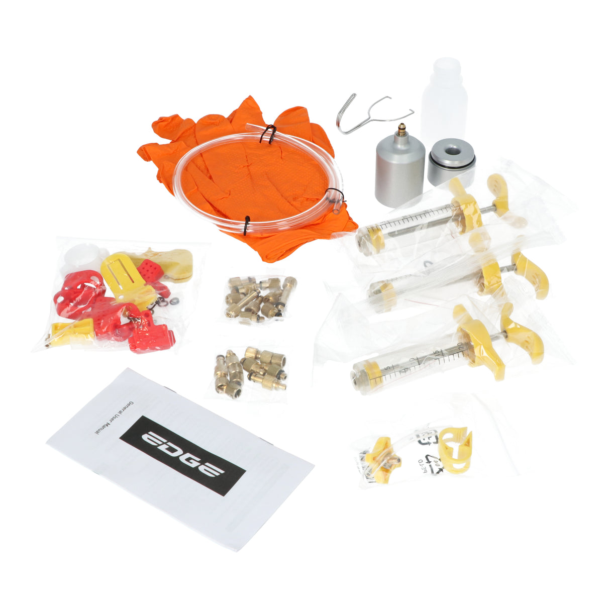 Edge Venting Set Pro with storage case for hydraulic brakes
