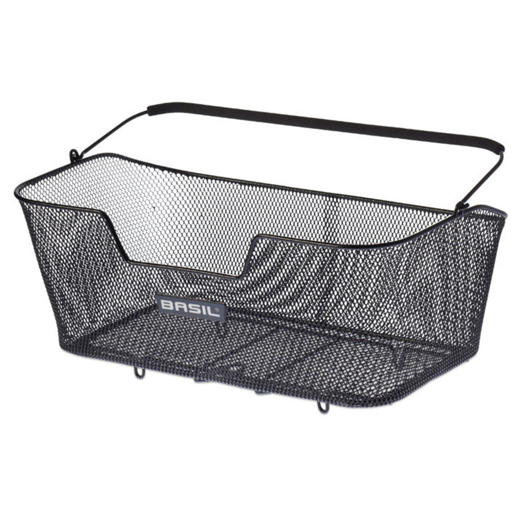 Basil Base XL - bicycle basket - rear - black