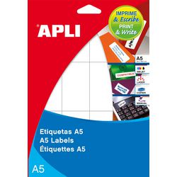 Labels alpi 581880 white 90 pieces