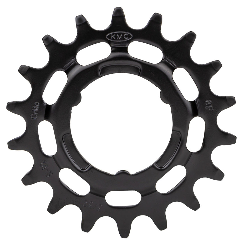 KMC Gear Shimano smal 18t bageste sort