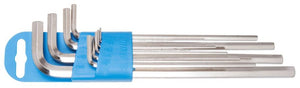 Unior hex key set 220 3lph long mm