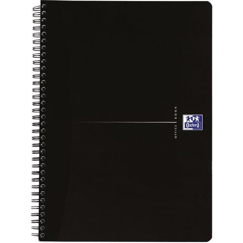Spiraalblok oxford 2982 a4 90v zwart