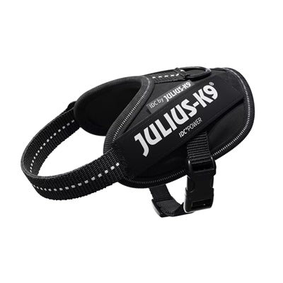 Julius K9 IDC Power-Harnas Tuig für Etiketten schwarz