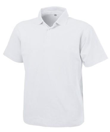 Dassy polo shirt leon katoen wit xxl