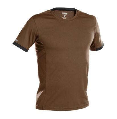 Dassy t-shirt nexus bruin grijs l