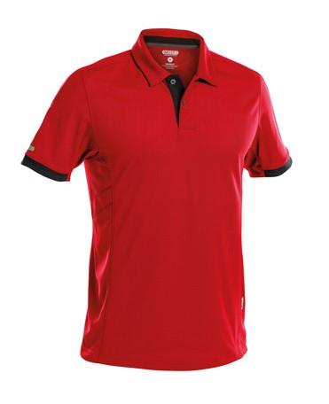 Dassy polo traxion rood zwart 3xl