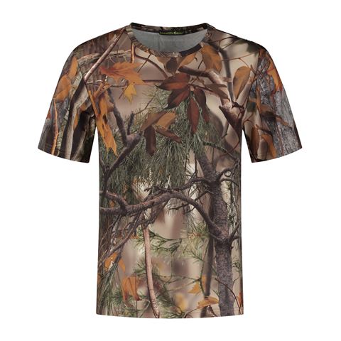T-shirt z biegiem sprzętu z krótkim rękawem Camo Bosprint Rozmiar XL