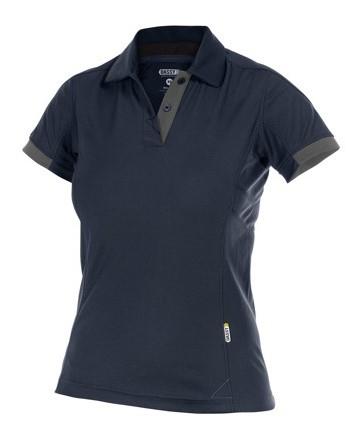 Dassy polo traxion women marine grijs xl