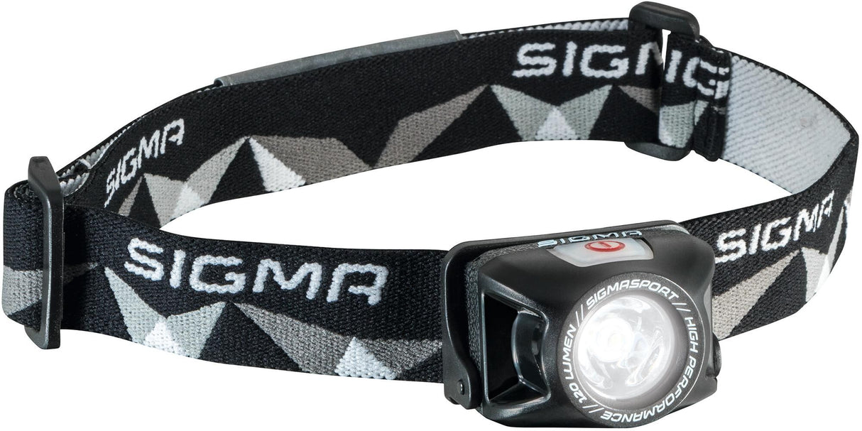 Sigma HeadLed II USB Headband lamp 120 Lum Li-on battery USB rechargeable