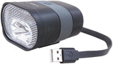 Headlight Axendo 40 Lux USB facable 65 mm noir