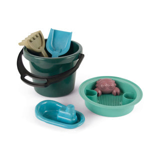 Dantoy bucket set in fishing net eco 6 pieces