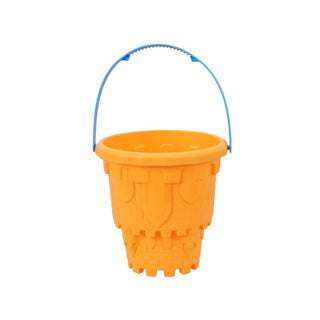 Castle Bucket With Handle Assorti Blue, Green, Red and Orange