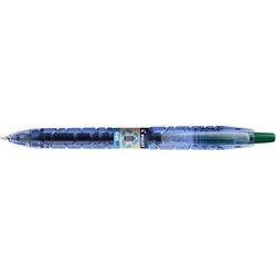 Gel pen pilot b2p retractable green