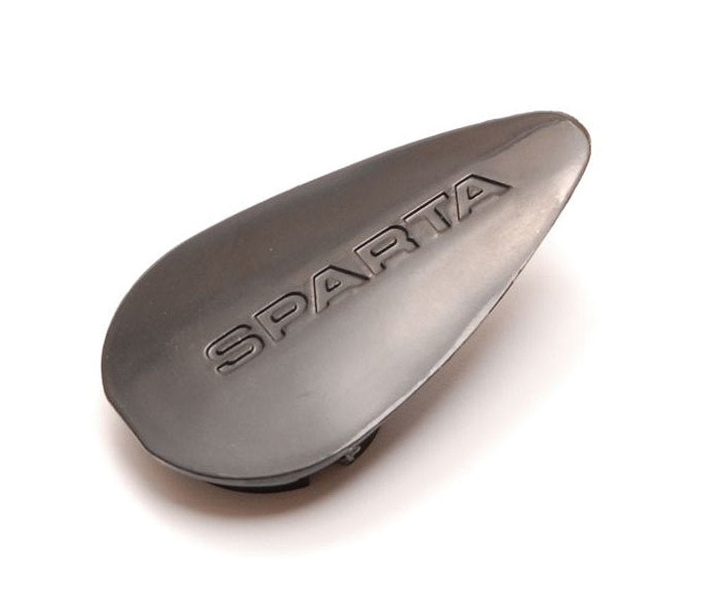 Sparta crank cap | drop-shaped | black