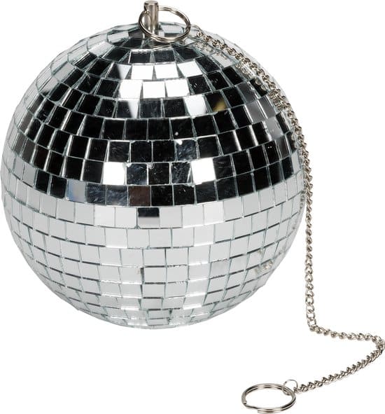 Kotronic Party Fun Mirror Ball 20 cm groß auf der Kette zum Aufhängen