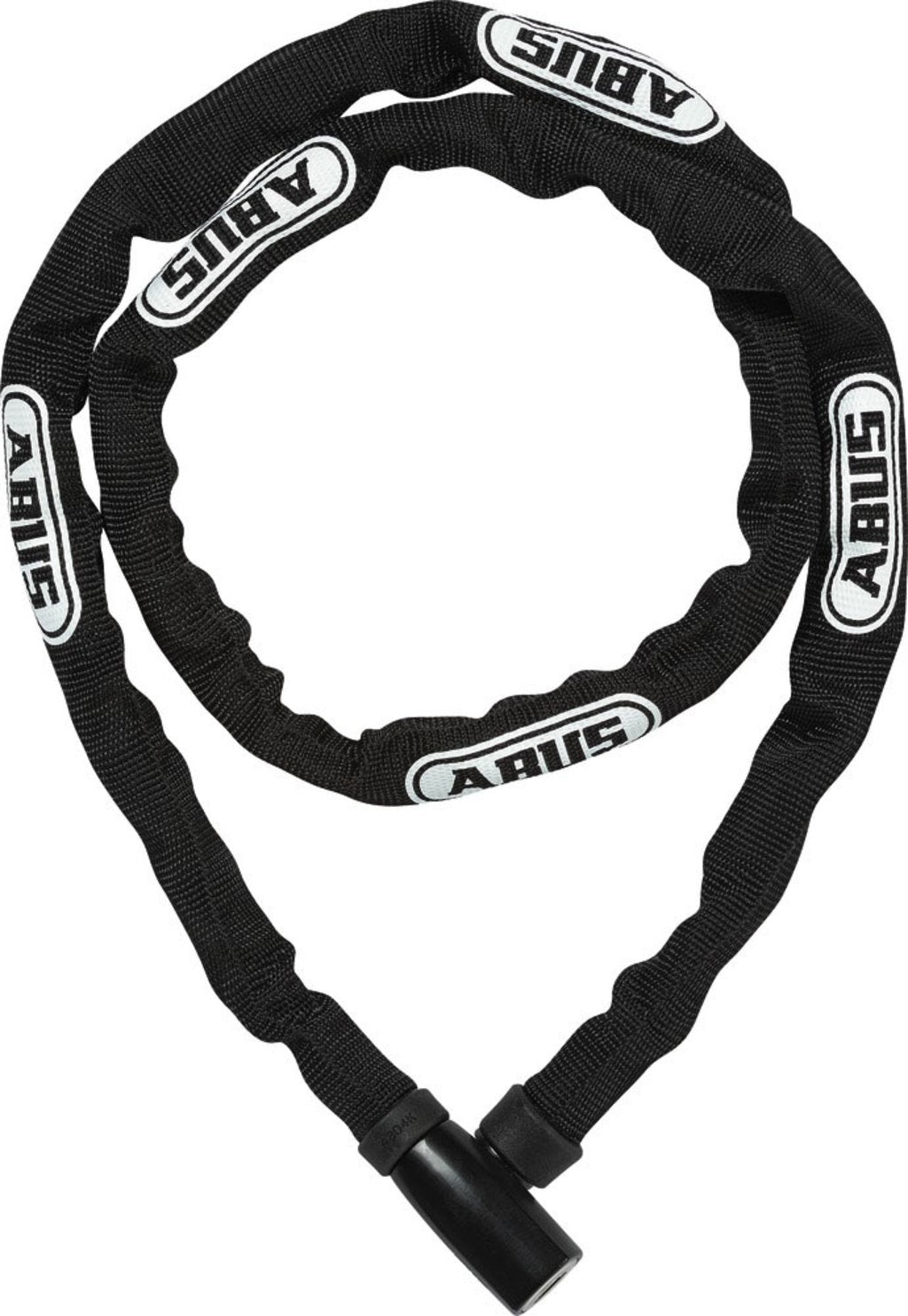 Abus Chain Lock 4804K 110 sort, 4 mm tyk, 110 cm, cykel