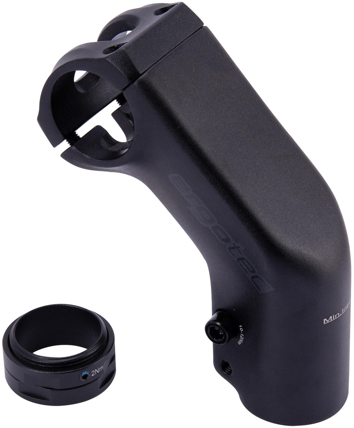 Ergotec varsi Highbarracuda edessä 28,6 31,8, 90 mm, 45 °