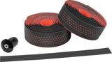 Ergotec Bar Tape San Remo Pu+Gel, Black Red
