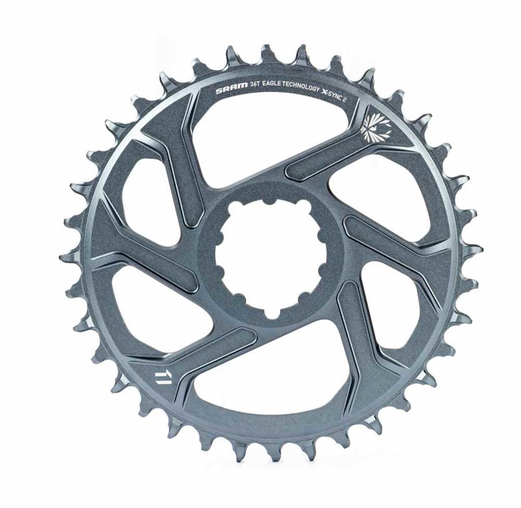 Sram chainring x-sync 2 chain ring x-sync 2 36t polar gray