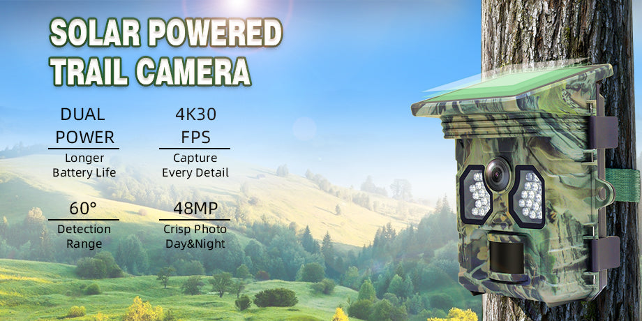 Stealth gear racoon solar 4k wildlife camera