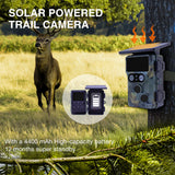 Stealth gear nightjar dual-cam solar 4k WiFi wildlife camera