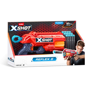 Zuru X-shot Reflex 6 Blaster with 12 darts