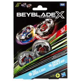 Beyblade x dual pack assorted