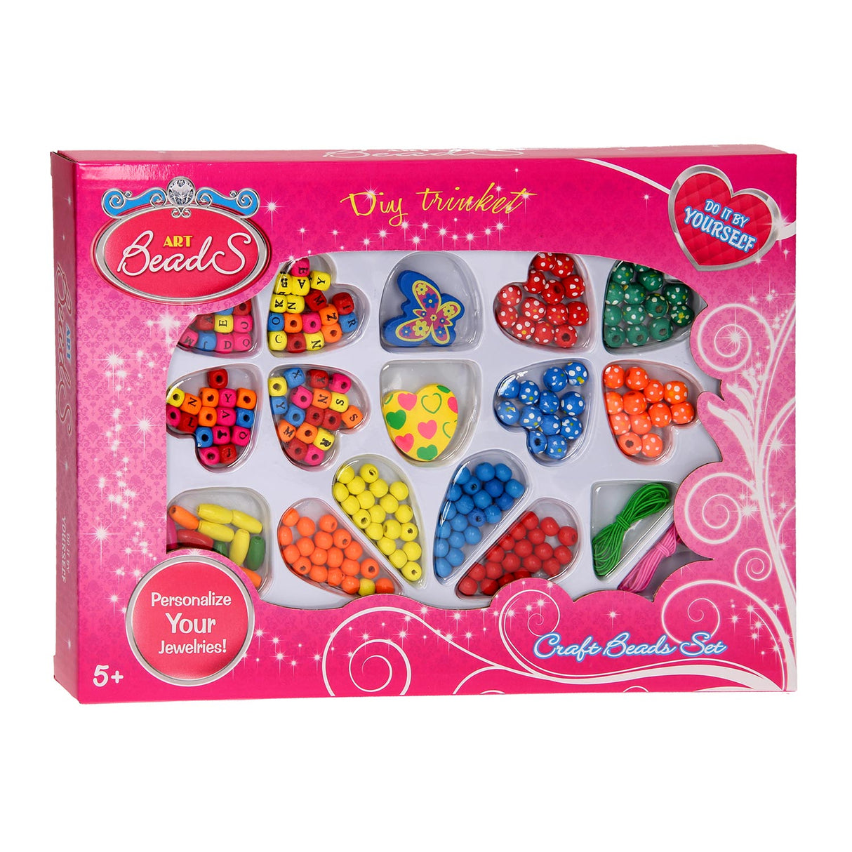 Wooden bead set