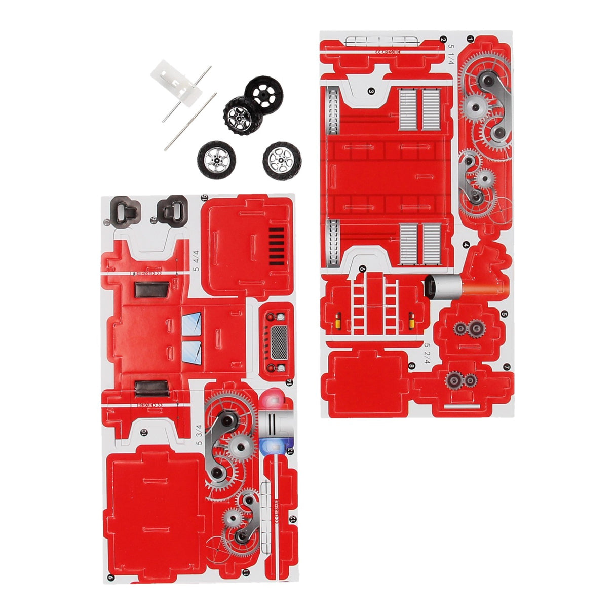 3D Puzzle Feier Camion
