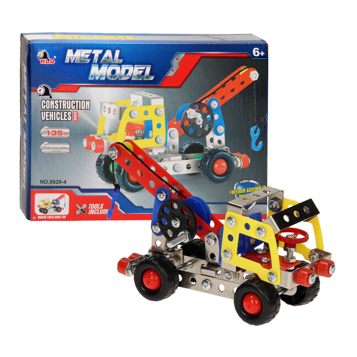 Set di costruzioni di camion di rimorchio, 135dlg.