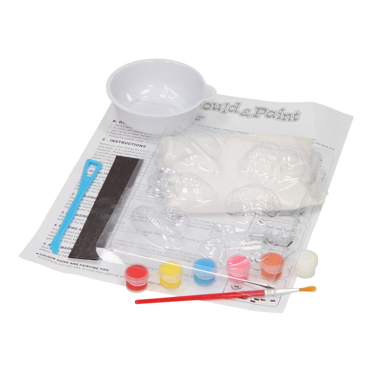 Plaster Gieten Magnets - Space