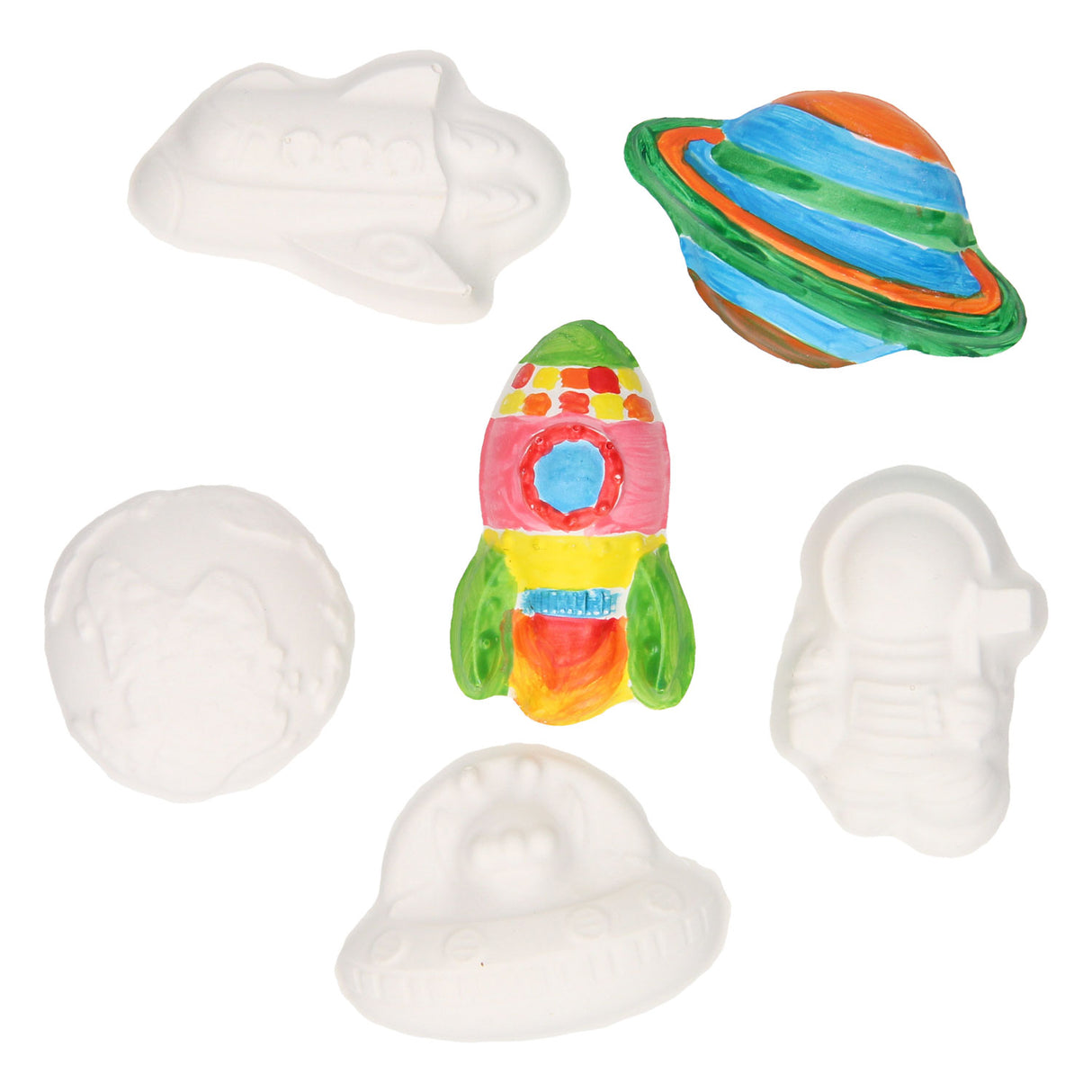 Plaster Gieten Magnets - Space