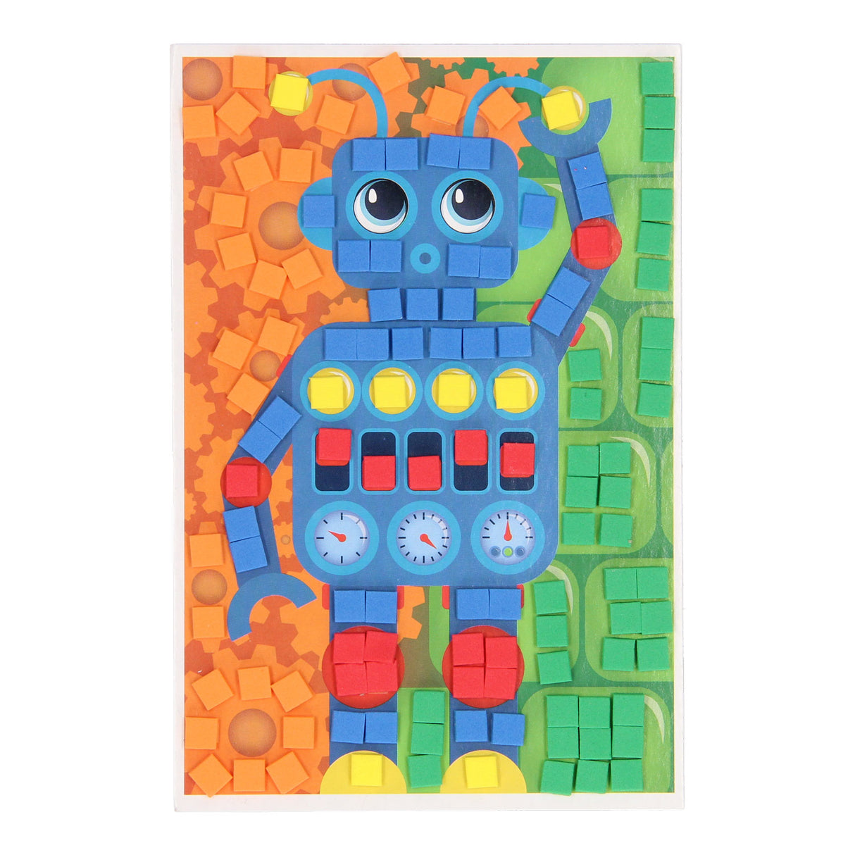 Make your own mosaic robot