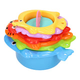 Stack of Bath Cups Animals 6pcs.