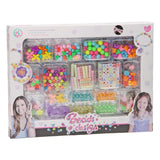 Colored bead set, 17dlg.